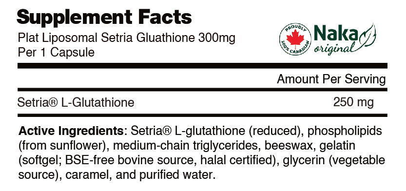 Plat Liposomal Setria Gluathione (300mg)